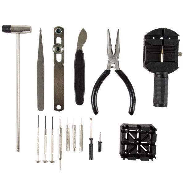16-Piece Watch Repair Kit