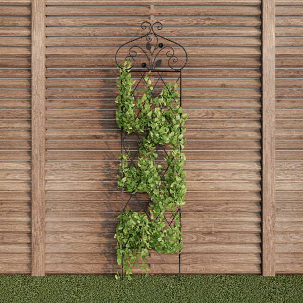 63" Decorative Metal Trellis