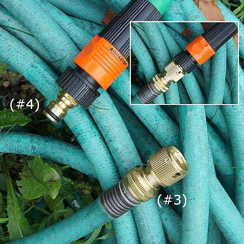 Faucet End Connector #2 - (set of 3)