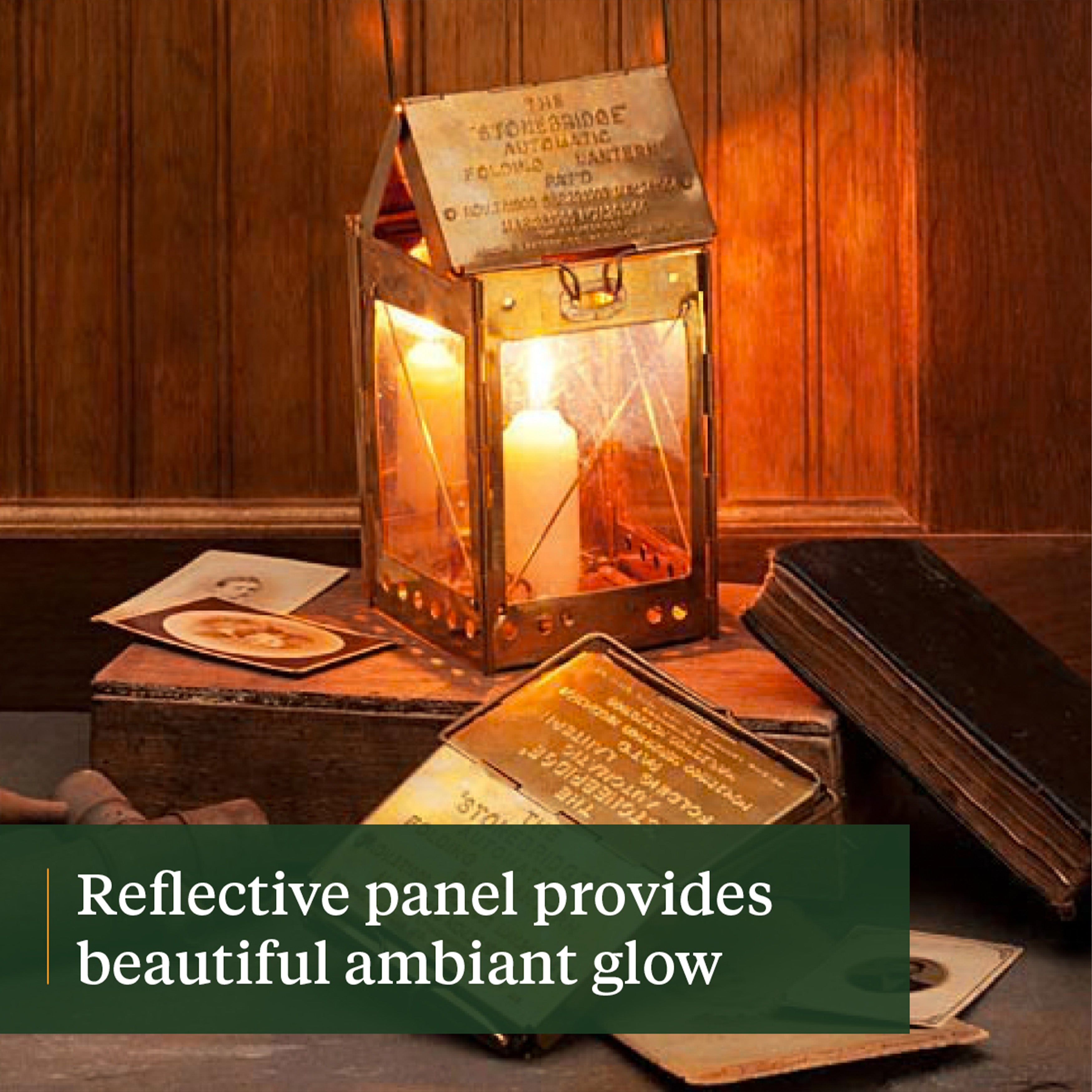 Portable Stonebridge Candle Lantern