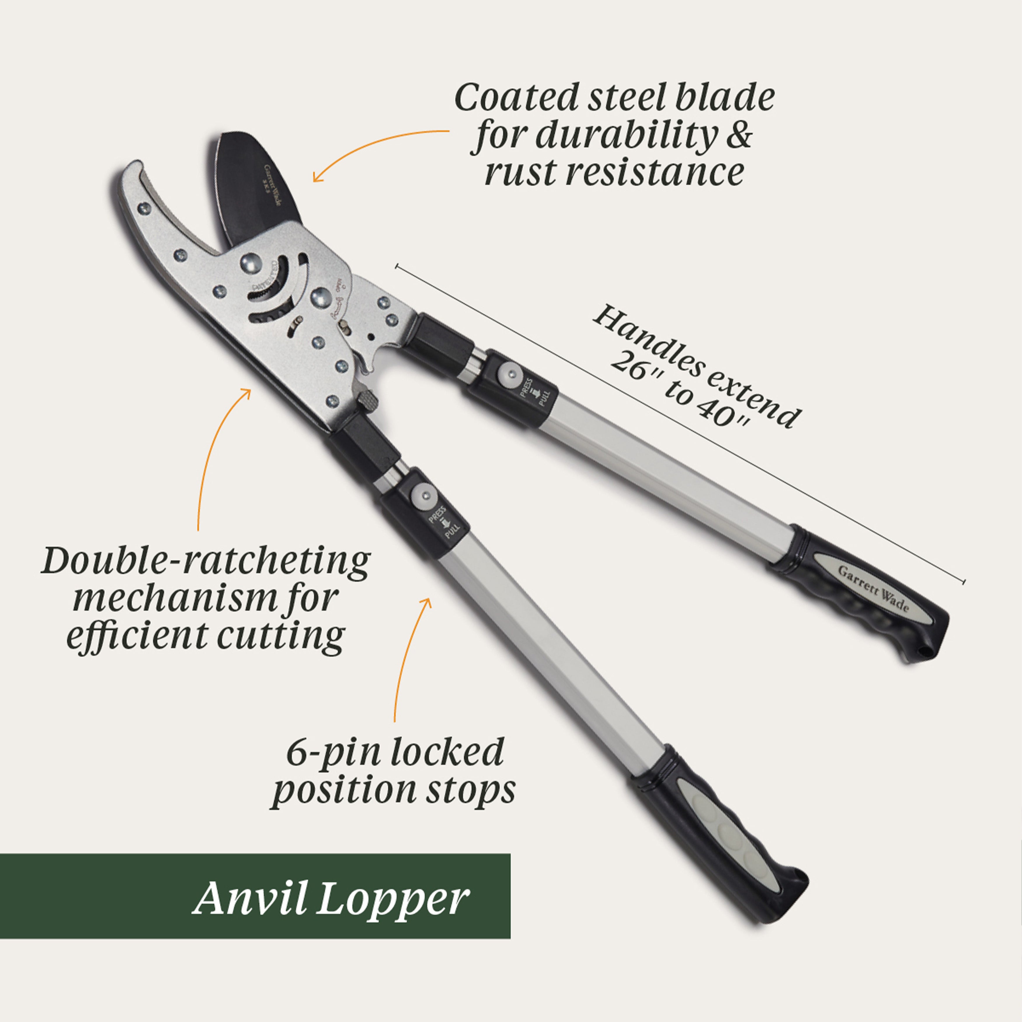 Garrett Wade Heavy Duty Lopper Set