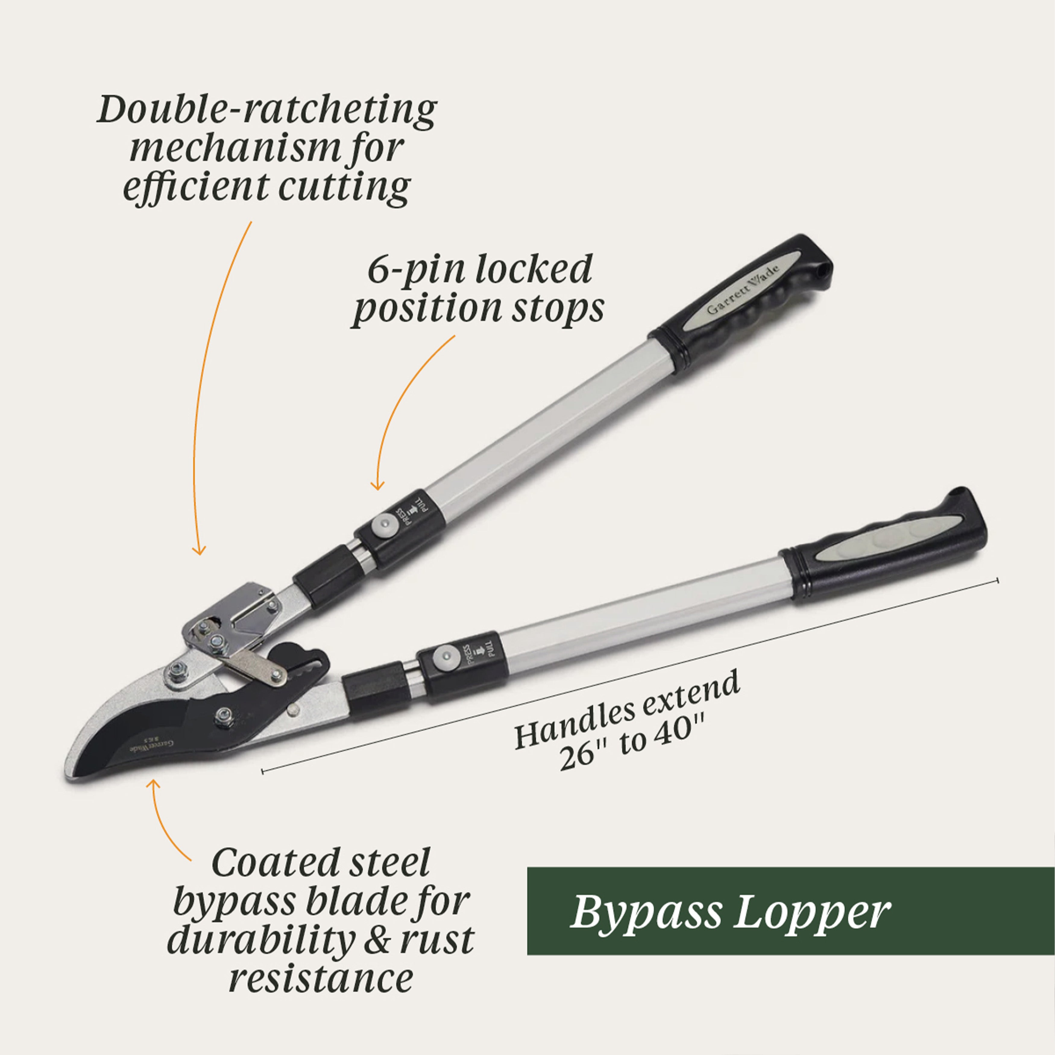 Garrett Wade Heavy Duty Lopper Set