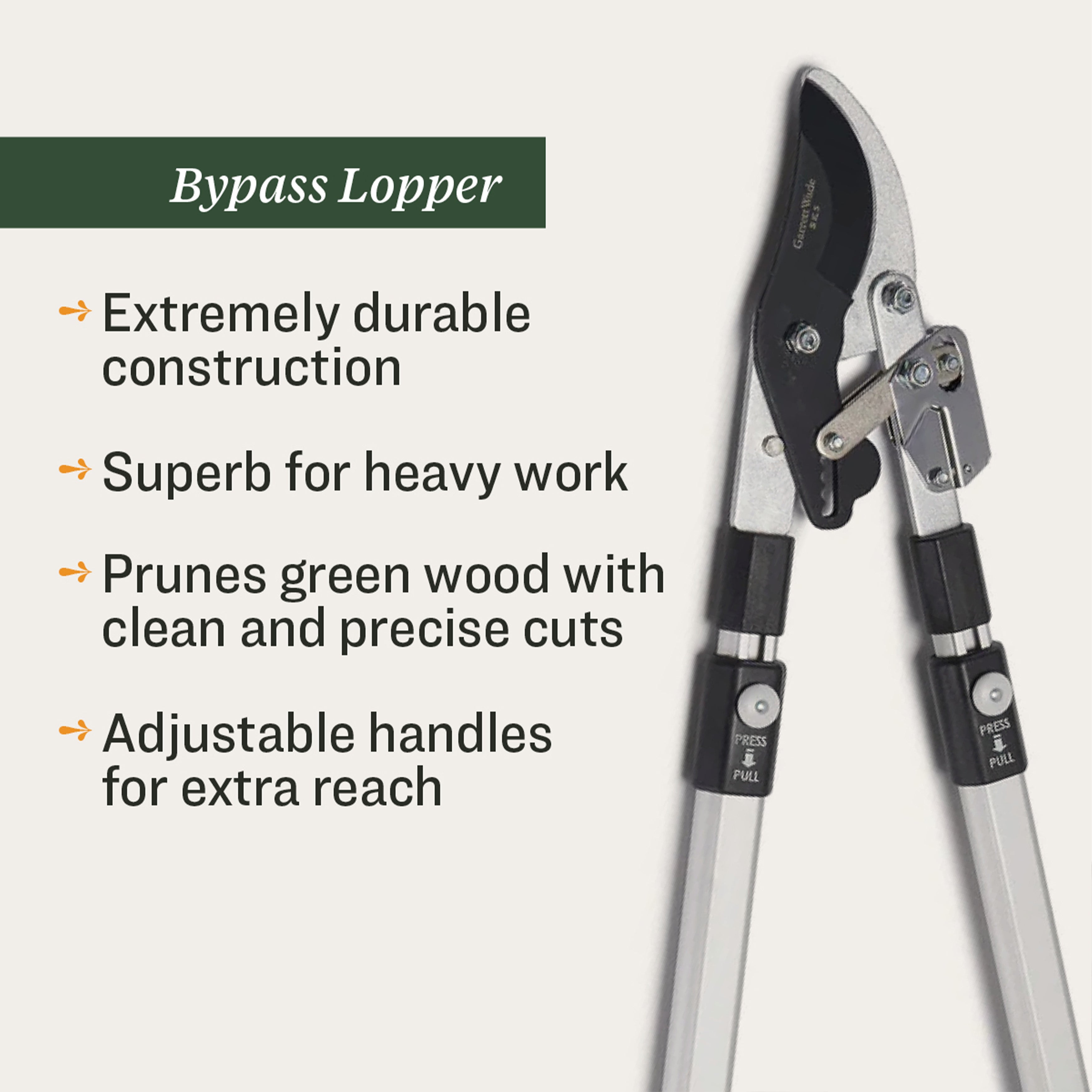 Garrett Wade Heavy Duty Lopper Set