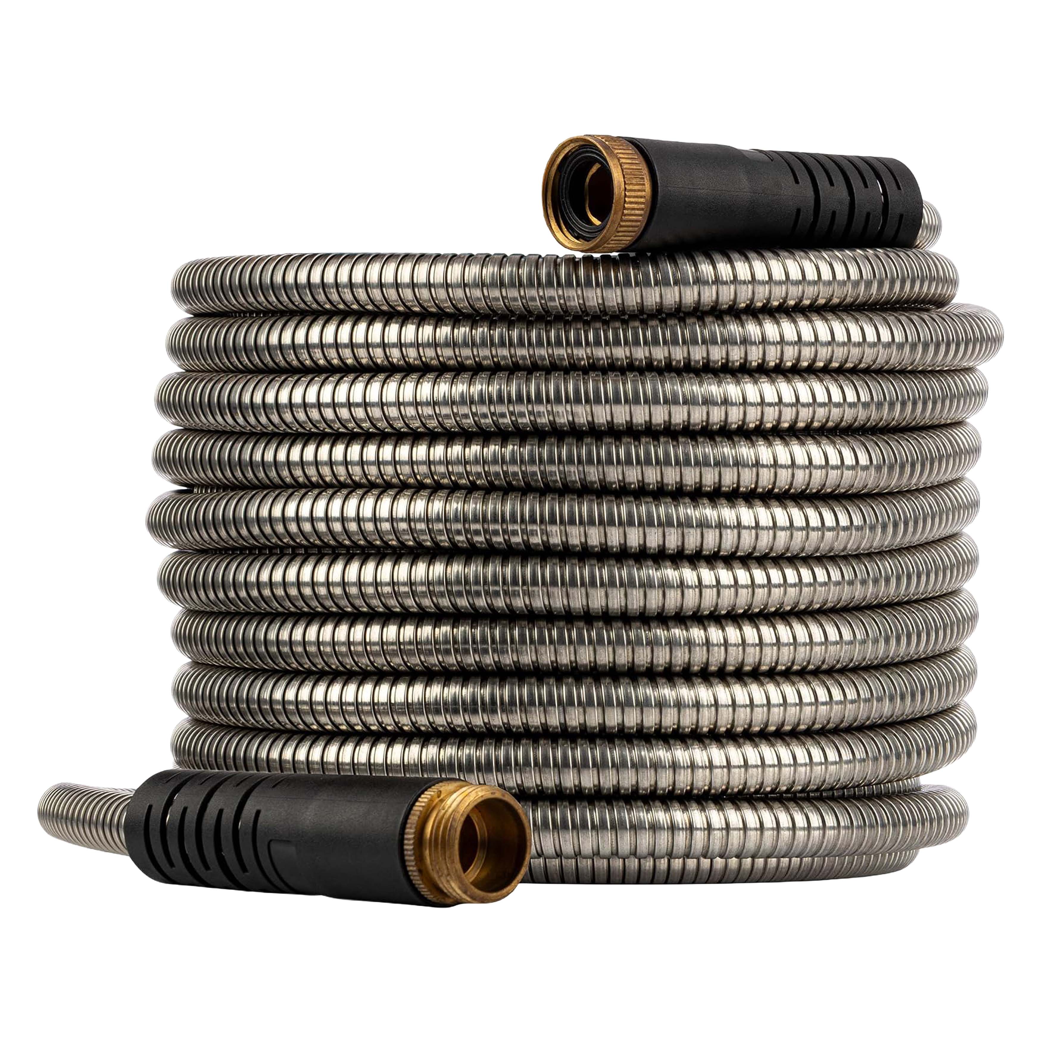 Ultra-Durable Garden Hose and Rack Set