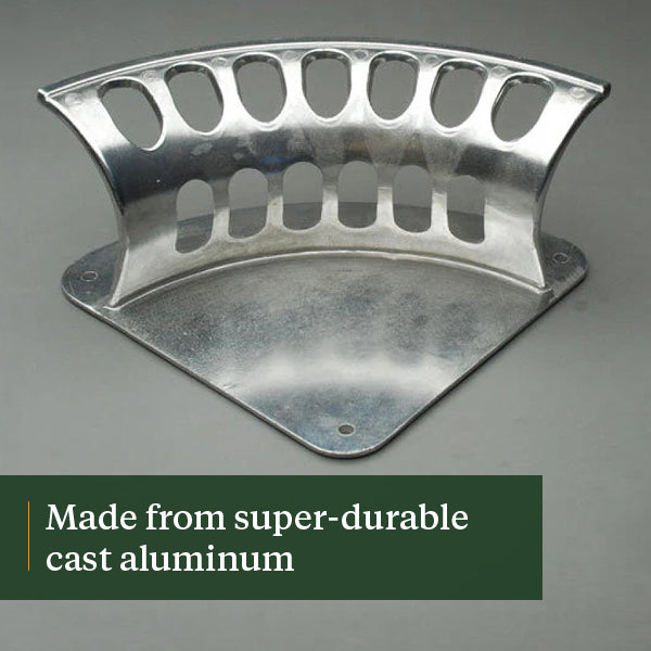 Cast Aluminum Hose Rack - 13" wide