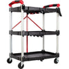 Folding Cart  (50lb Capacity Per Shelf)