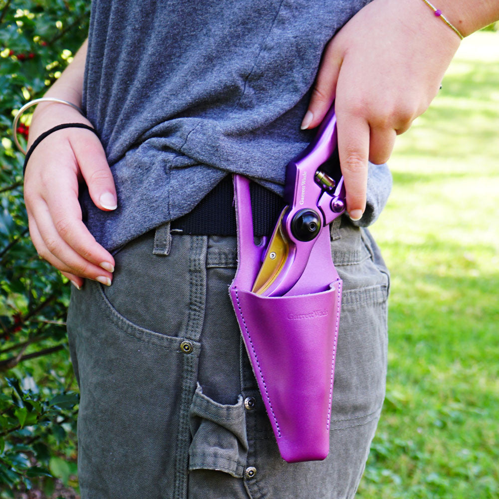 french made Purple Sheath for pruner