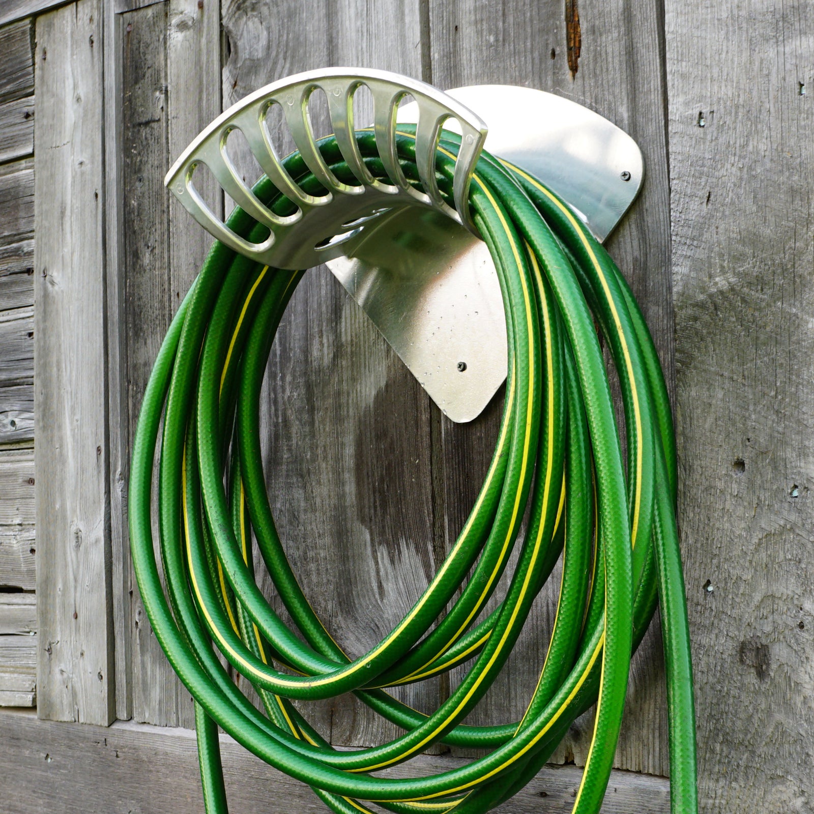 Cast Aluminum Hose Rack - 16" Wide