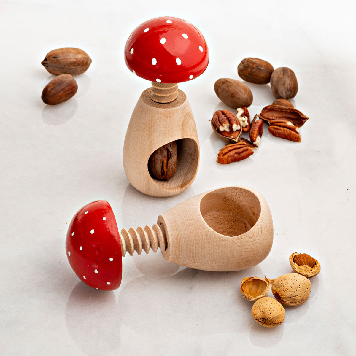 European Made Mushroom Nutcracker