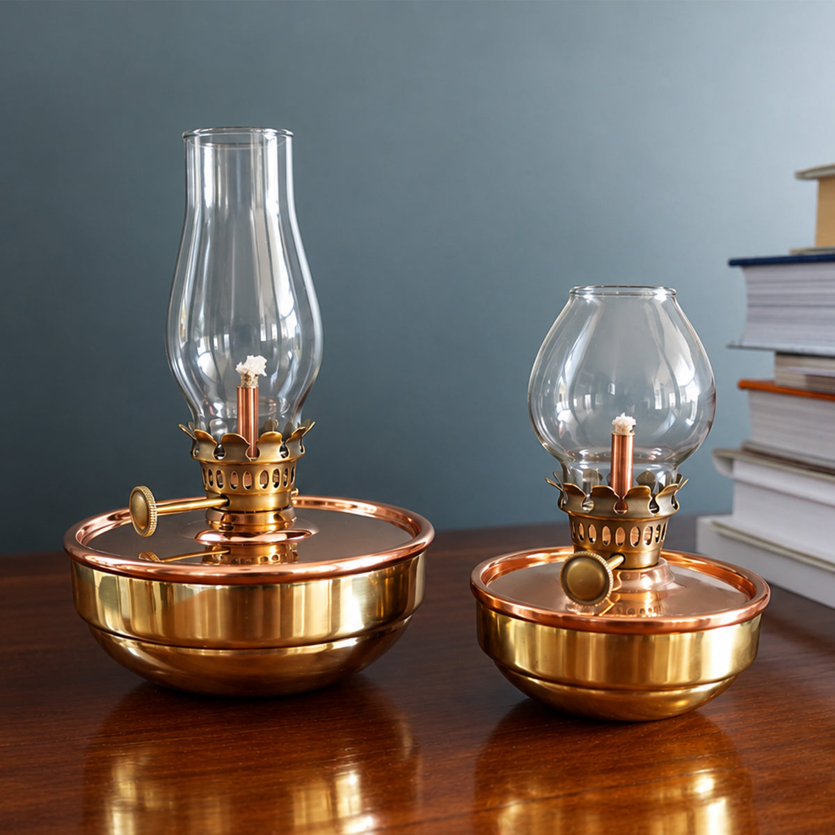 Large Naval Oil Lamp