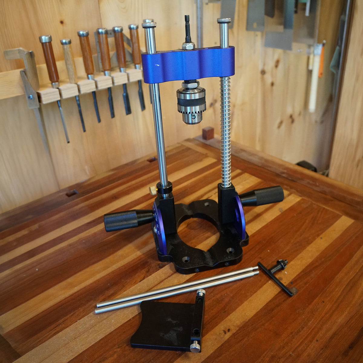 Pro-Grade Steel Drill Guide