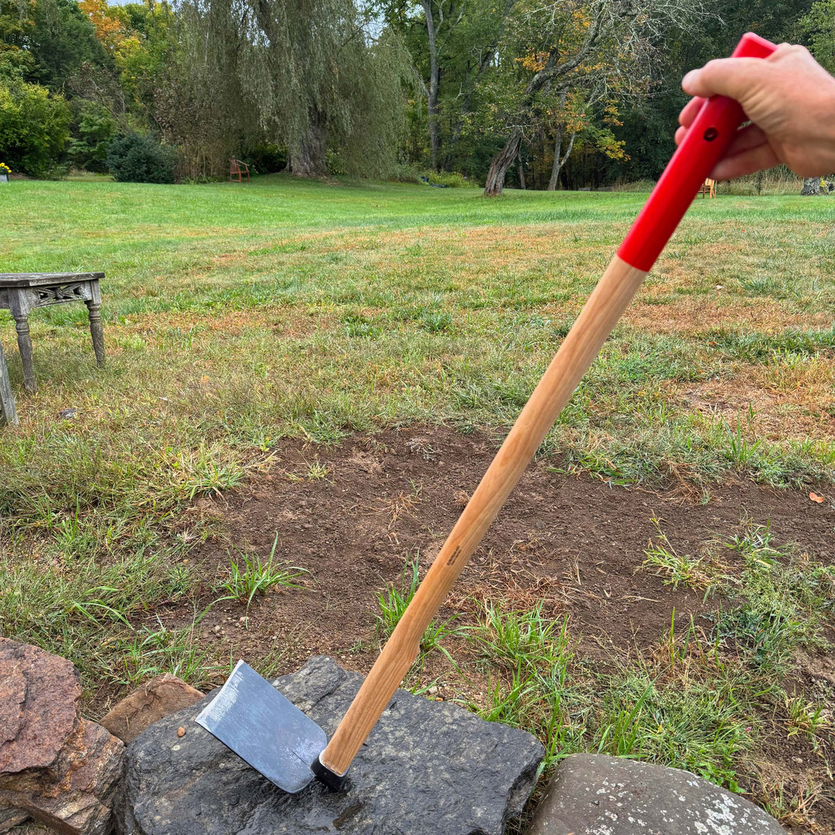 German Forged Large Field Hoe