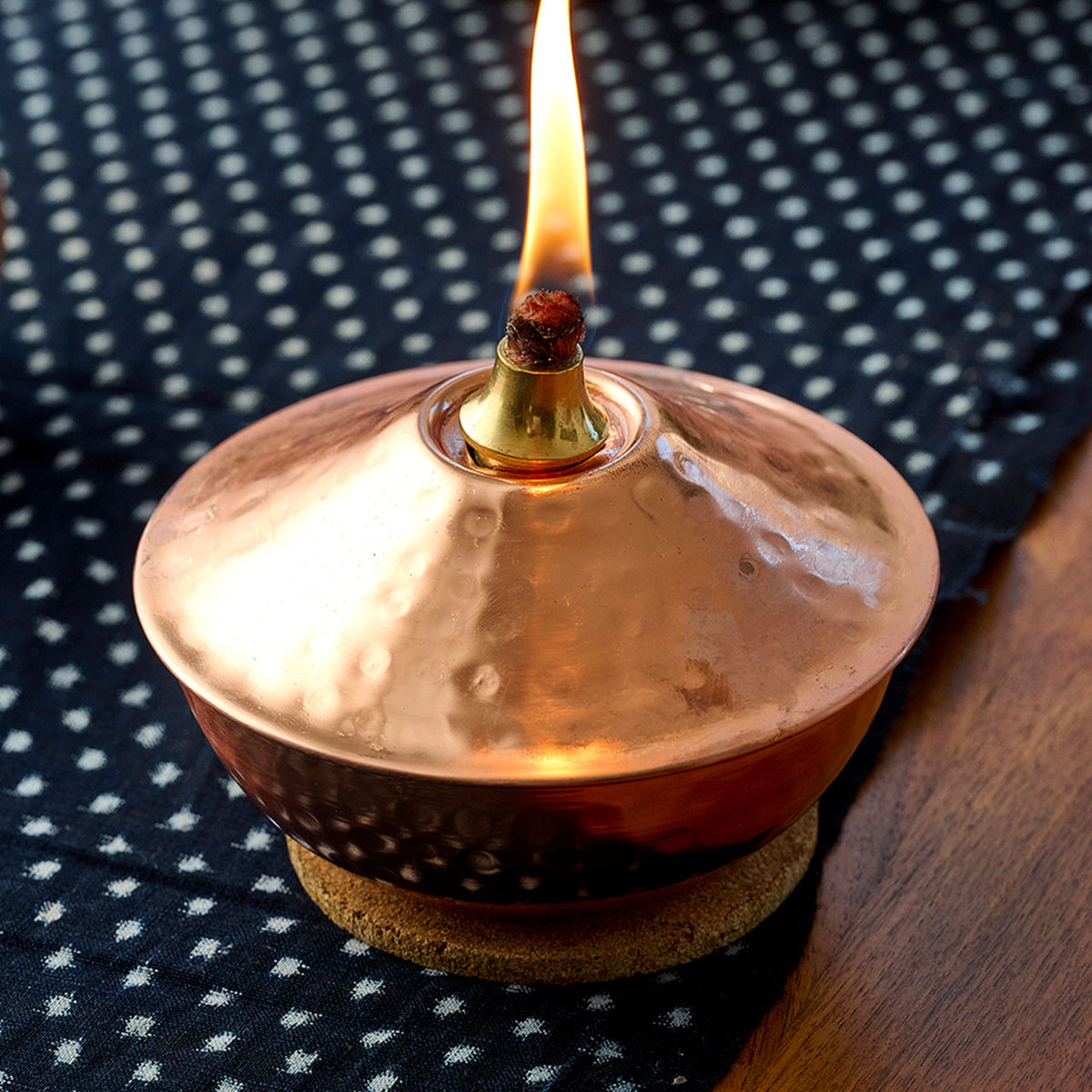 5 In. Copper Smudge Pot