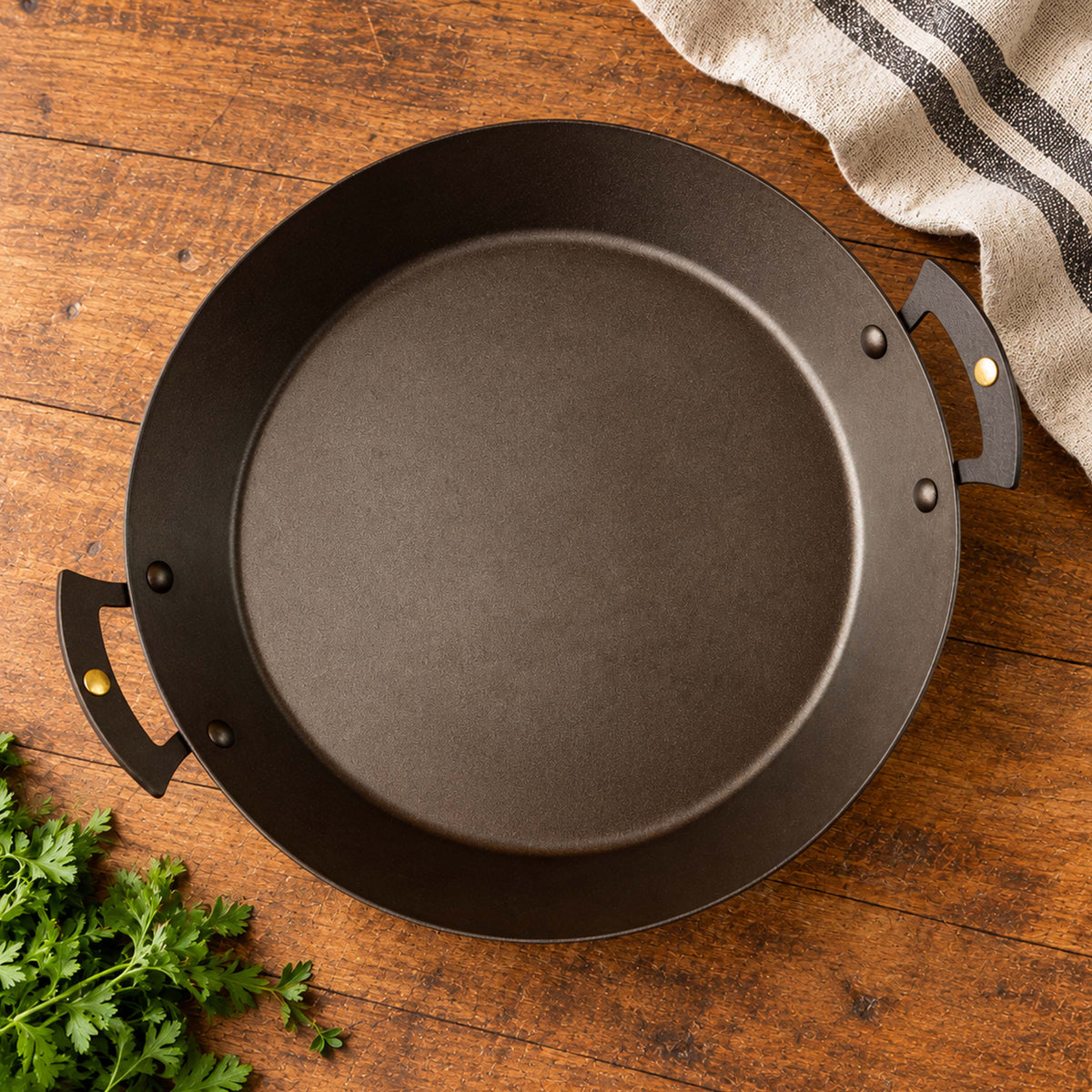 Netherton Spun Iron Prospector 11" Cooking Pan