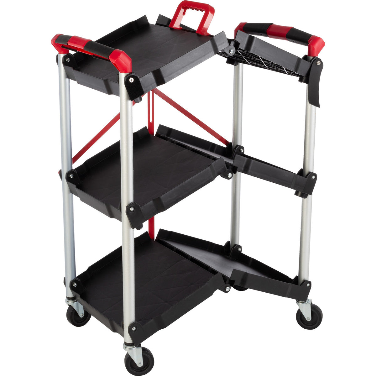 Folding Cart  (50lb Capacity Per Shelf)