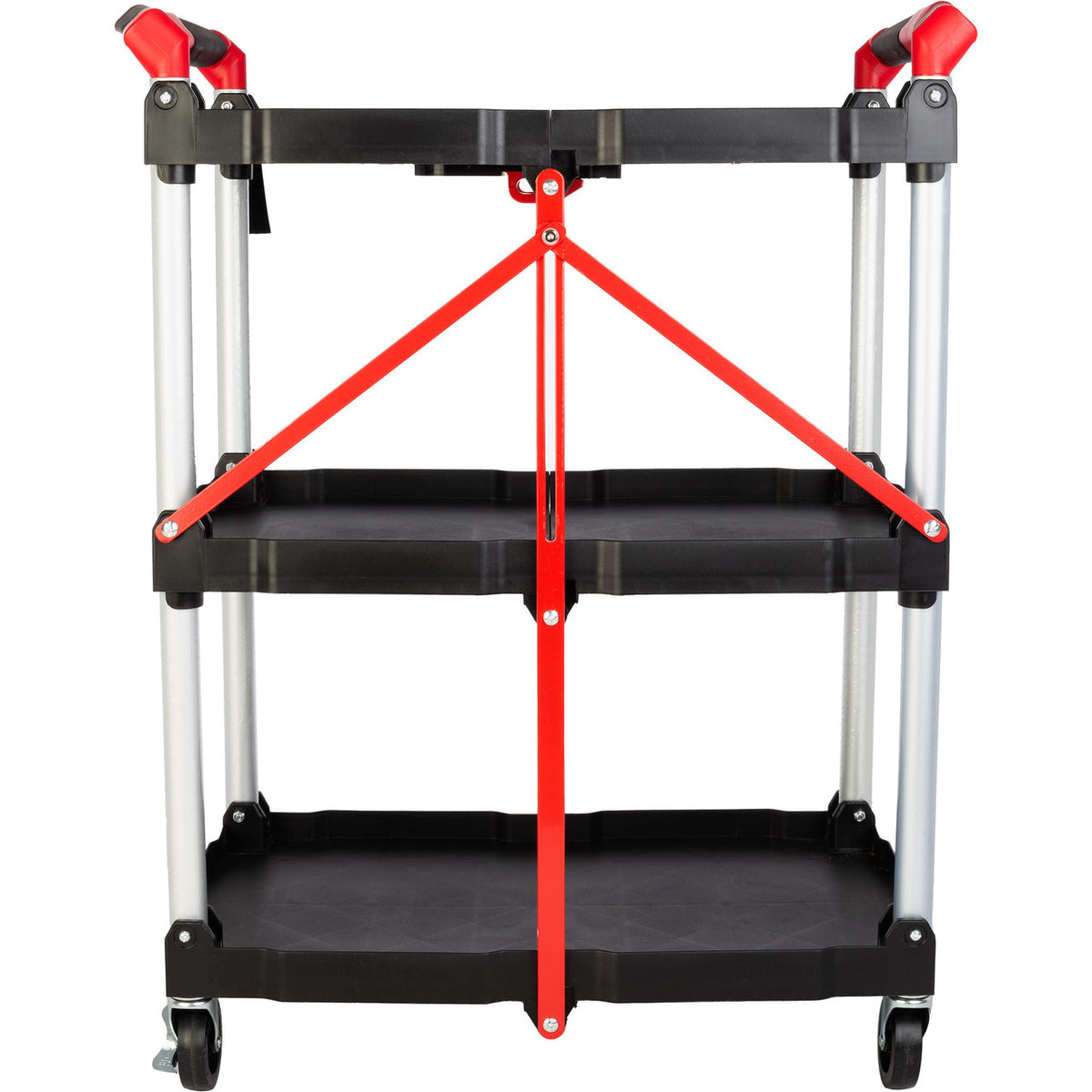 Folding Cart  (50lb Capacity Per Shelf)