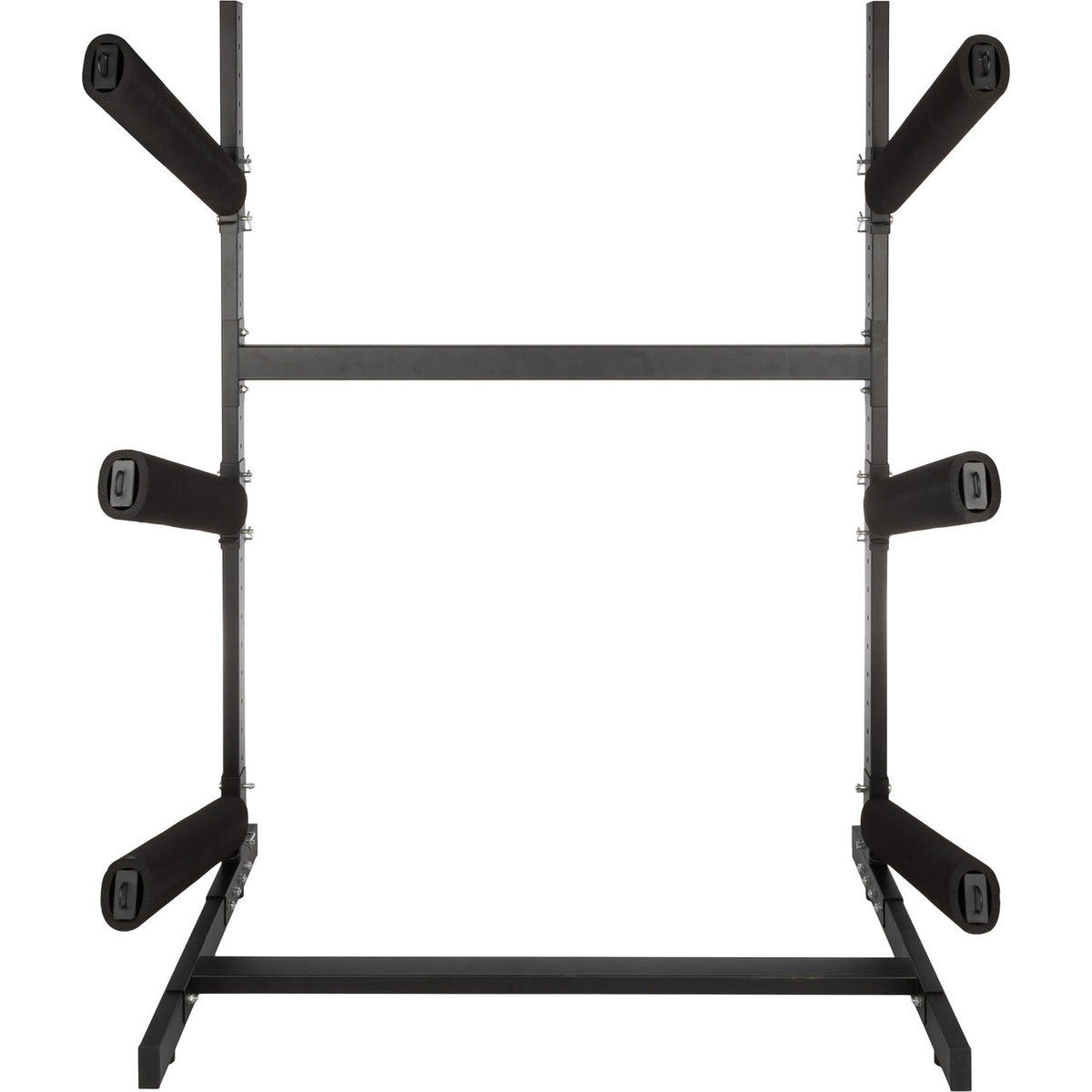 Freestanding Outdoor 3-Level Kayak and Canoe Rack