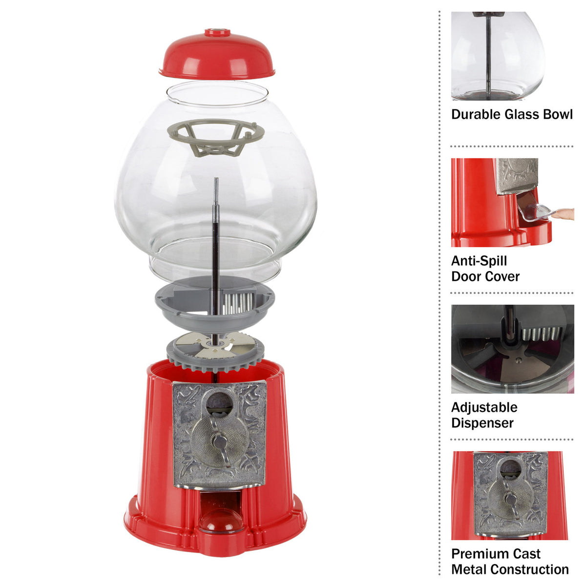 Vintage-Style Gumball Machine