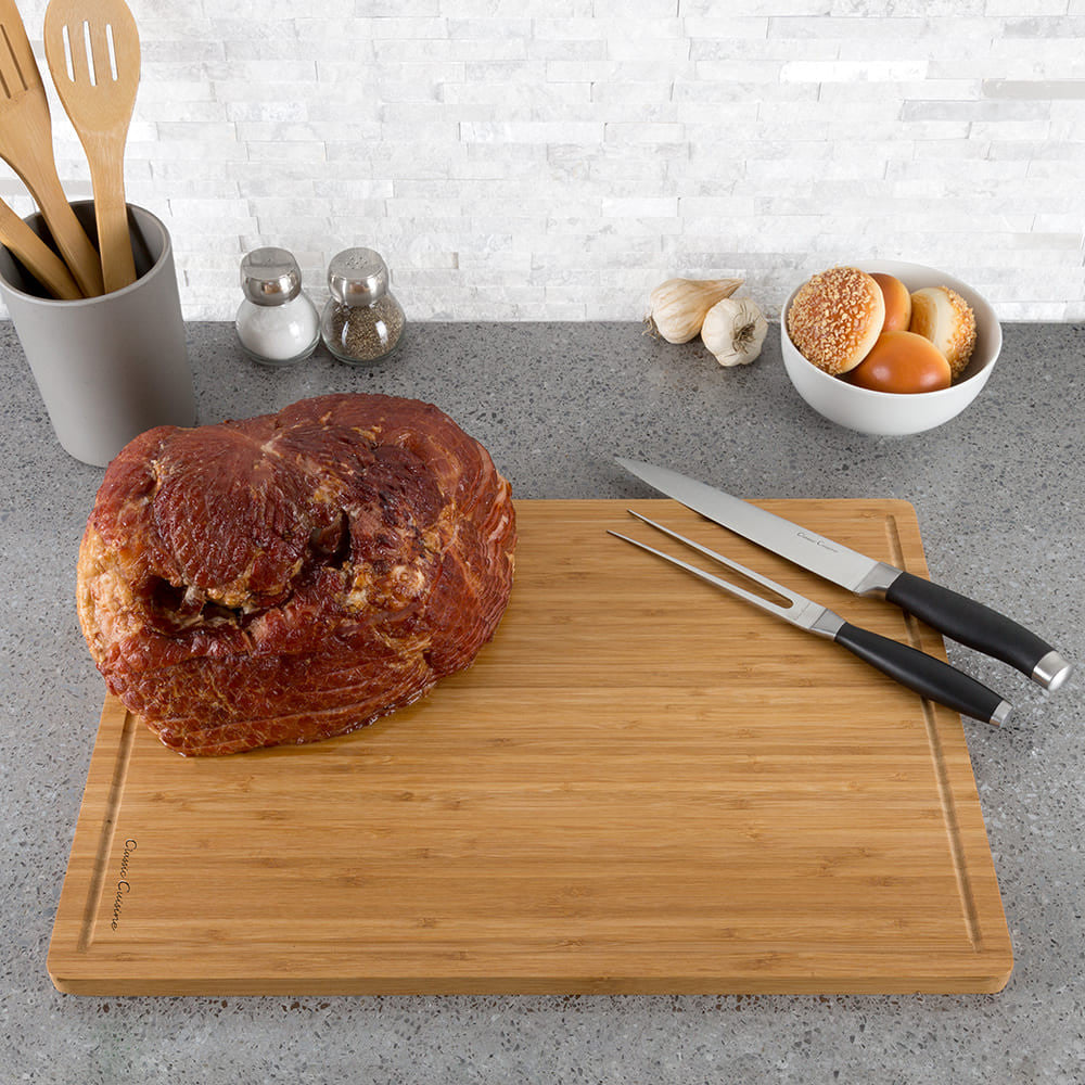 Extra-Large Bamboo Cutting Board