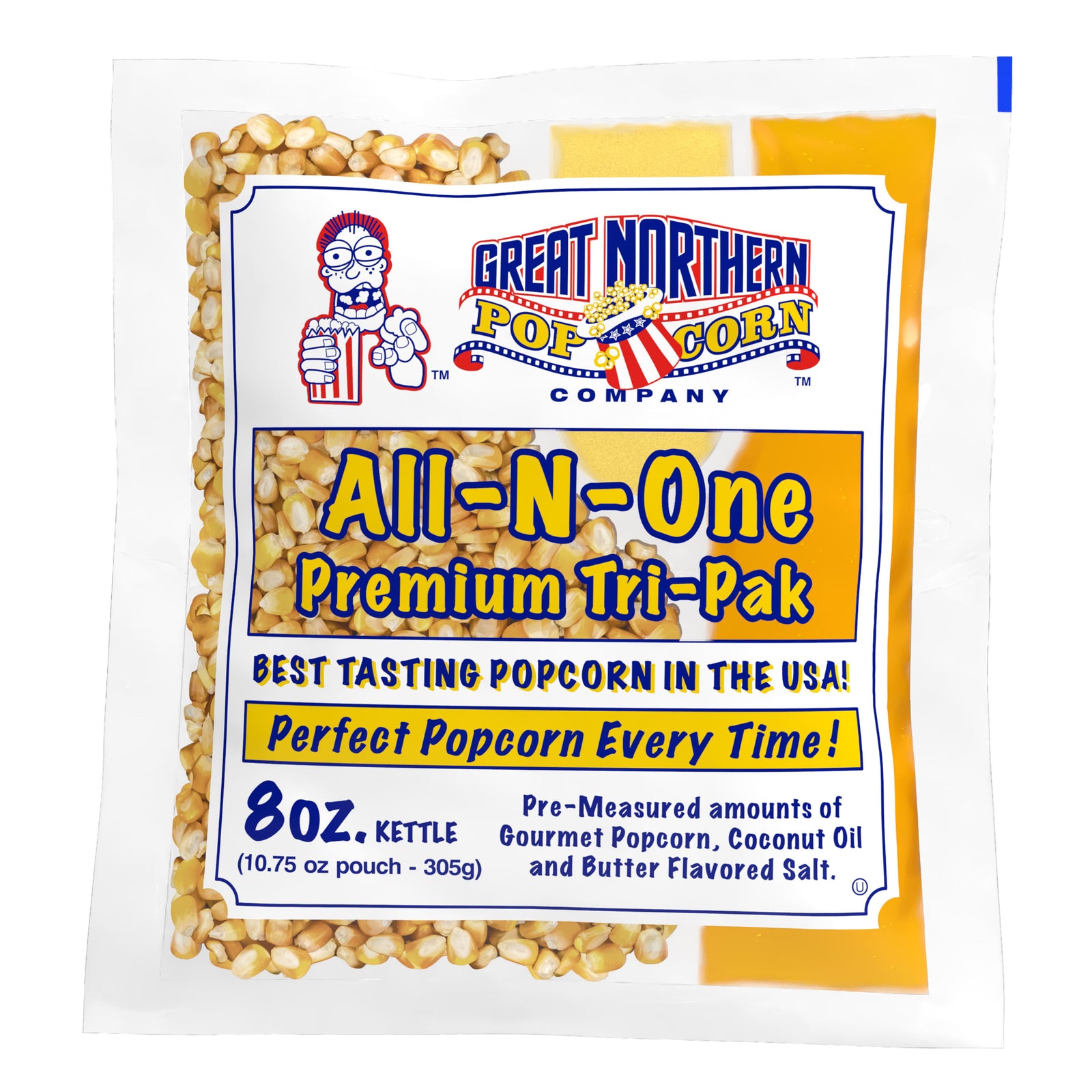 8 Oz. Popcorn Packs - 12 packs