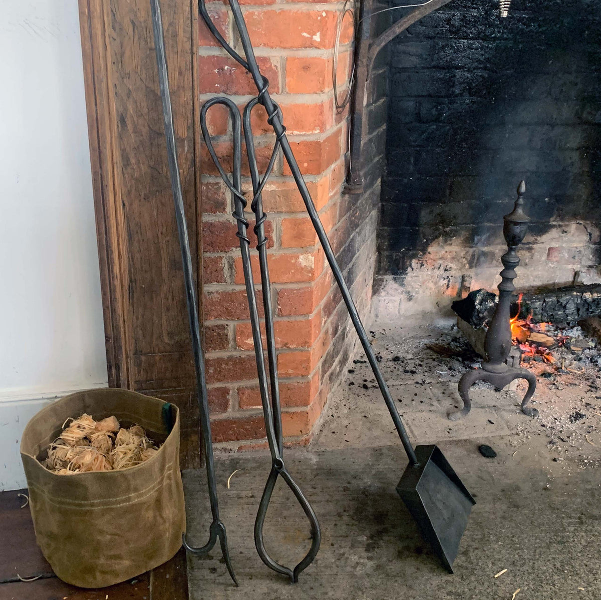 Set of 3 Fireplace Tools