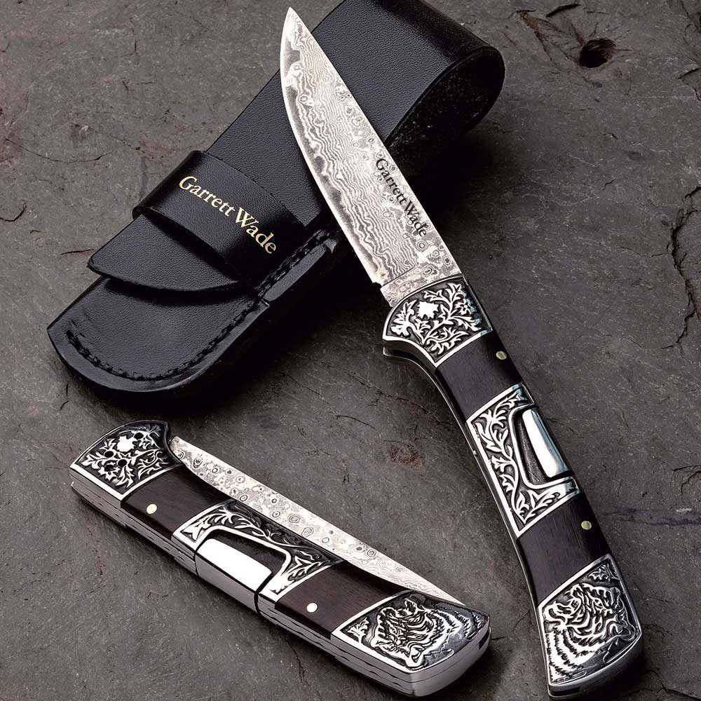 Damascus Knife Sheath
