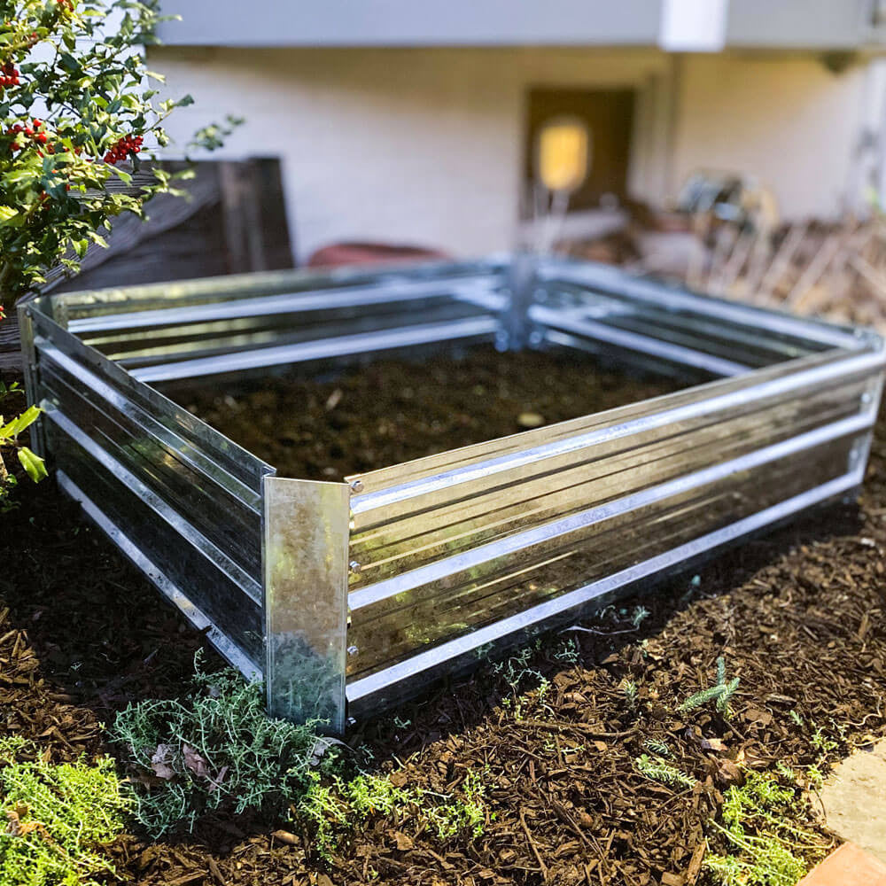 Galvanized Garden Bed