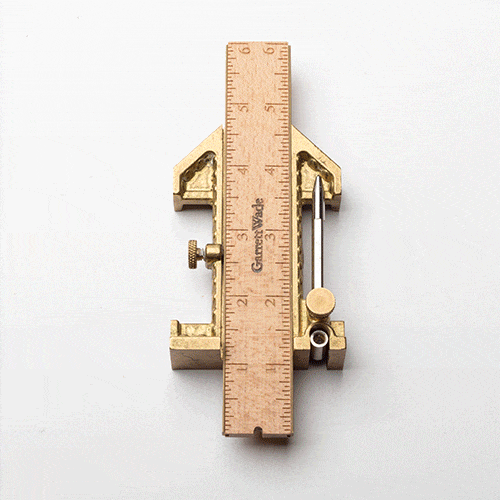 Garrett Wade Odd-Job with 6" Rule - in use