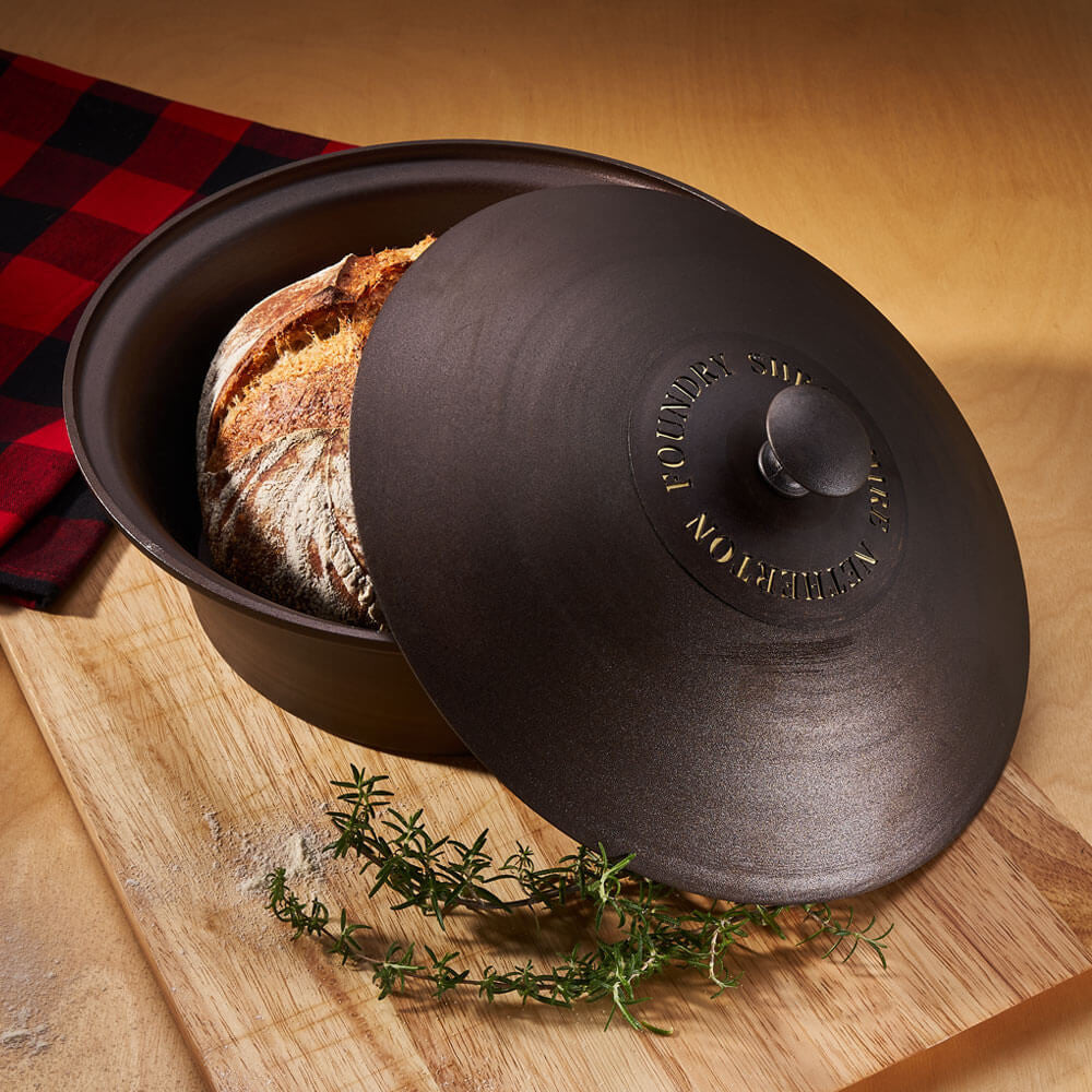 Hand Spun Iron Casserole Made In the UK