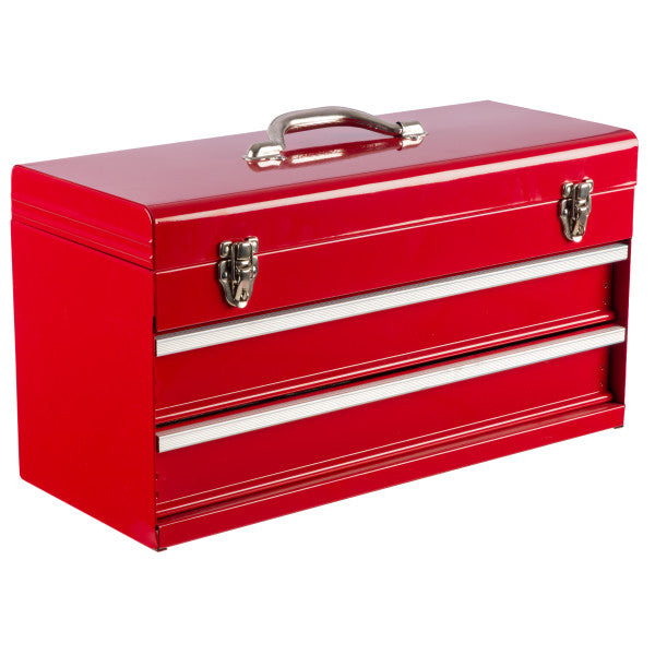 Heavy Duty 2-Drawer Steel Tool Box